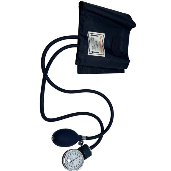 Manual Blood Pressure Cuff & Stethoscope Set Adult Sphygmomanometer Medical - Picture 8 of 16